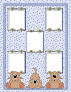 Animals or Pet Digital Scrapbook Download Papers