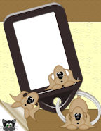 Puppy Dog Digi-Scrapebooking Themed Paper Downloadables.