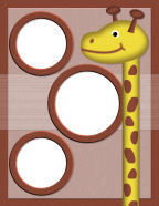 zoo for kids giraffe elements