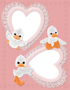 boys and girls with ducks in pink pretty for girls 