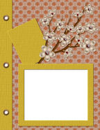 greens, yellows, browns and lace dogwood branches