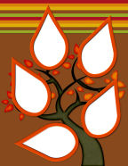 leaf framed photo openings outdoors camping hiking or fishing