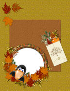 Fall or Autumn digi-scrap set template downloadables