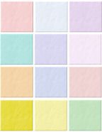 pastel rainbow tiles girl appeal