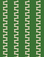 scrapbook green and white dog bones patterned papers