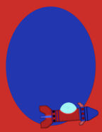 rocket ship travel vacation floating in zero gravity