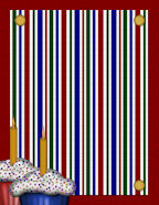 Birthday Celebration Digital Scrapbooking Paper Downloadable Templates.