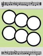 Music concert celebration scrapbook paper downloadables