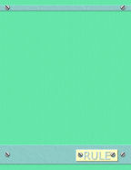 girls rule titles embossed words