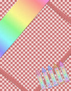 girls crayong school striped