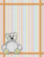 rainbow bears lay out zoo or circus pictures