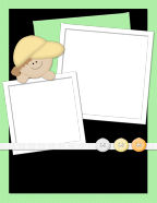 Children, Child or Kids Scrapbook Paper Downloadable Templates