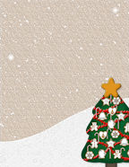 X-Mas Season Holiday digital scrapbooking paper downloadables.