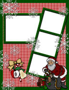 falling-snow flakes fruits and candies