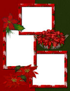 xmas frames red-green halves it came upon a midnight clear