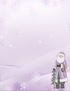 soft pastel old-man-winter hiking garland and pine-wreaths