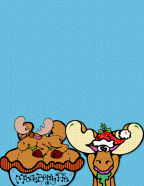 moose pie candy canes mint sticks desserts toasting marshmallows