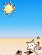 sea shell christmas-day swimming xmas cookies and seashells with seastars