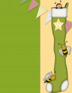 Quick Build Christmas Holiday Template Scrapbooking Downloadables