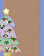 Easy Quick Build Hot Weather Themed Christmas Scrapbooking paper Downloadables.