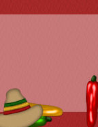 Cinco de Mayo digital computer scrapbook red downloadables.