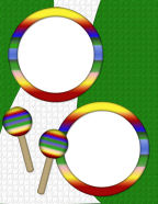 Green spanish sthemed digital Cinco de Mayo scrapbooking paper easy templates