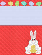 Easter Eggs, Candy and Chocolate Easter Holiday scrapbooking papers