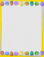 Fluffy Chics for your Easter Holiday scrapbooking downloadable paper templates.