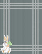 Easter Egg Hunt themed scrapbooking papers.