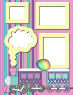 traintracks baby chickens pocketed frame moms walk with me