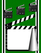 movie film board snaps to dramatic theatrics lights cameras action