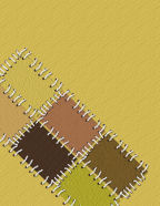 country patchwork stitches por boy designs stitched on paper