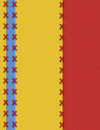 triple sewn upholstered textures children sewing cards