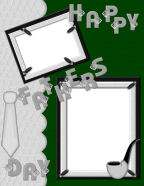 Golf, slippers, car, boat, airplane, best dad Father's day scrapbook downloadable papers.