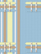 plaids blue yellow tan style masculine or boys style