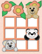 window at the zoo flowers circus animals flowered garden splendor