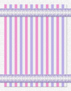 pink striped girls style lace decorations creative scrapbooking
