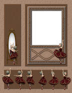 dancers of ballet queens in mirrors beautiful dancing girls princesses