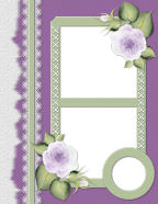 Little Girls Lavender Themed Digi-Scrap Paper Downloads