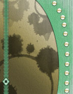 grunge style steampunk coffee stained back