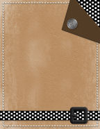 stacked layers black & white tan