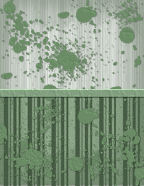 paint splattered mess distressed fathers day scrap books