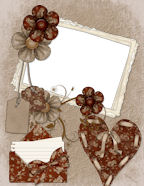 men, boys envelopes brown florals grandpa father papas