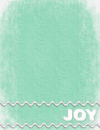 hope, joy, love rick rack shabby chic scrappbooking