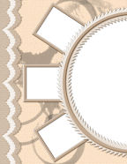 Easy Quick Build grunge or father's day themed scrapbooking template downloads