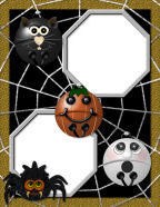 bell cats pumpkins candies