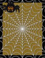 silver webbing spider-fangs