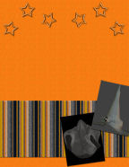 ghosts and ghouls hats and stars