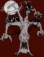 Haunted House Halloween Scrapebook Papers