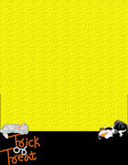 Halloween pumpkin jack o lanterns and scary ghostly digital scrapbooking paper downloadables